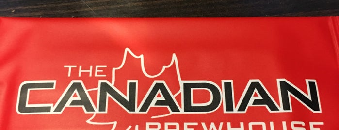 The Canadian Brewhouse is one of My hang outs.