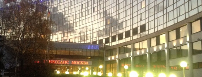 AZIMUT Hotel Olympic Moscow is one of «Коммерсантъ» в заведениях Москвы.