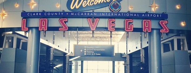 Harry Reid International Airport (LAS) is one of Viva Las Vegas.