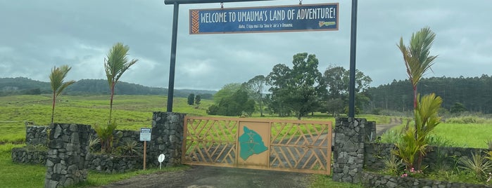 Umauma Falls Zipline & Rappel Experience is one of Kona Hawaii.