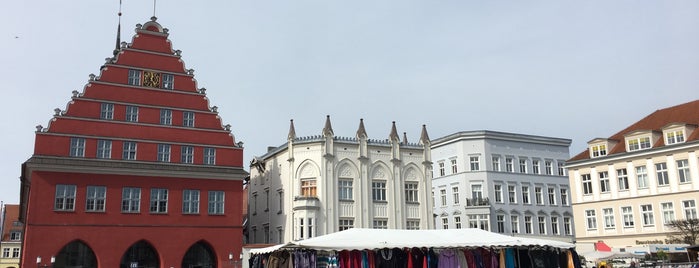 Marktplatz is one of Greifswald.