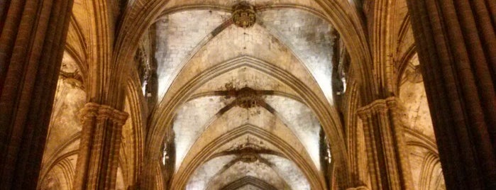 Catedral de la Santa Cruz y Santa Eulalia is one of Free attractions in Barcelona.