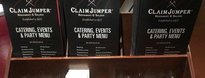 Claim Jumper is one of Food to-do.