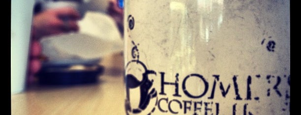 Homer's Coffeehouse is one of KC coffee.