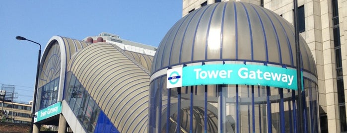 Tower Gateway DLR Station is one of London.