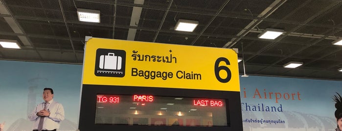 Baggage Claim 6 is one of Locais curtidos por Shin.