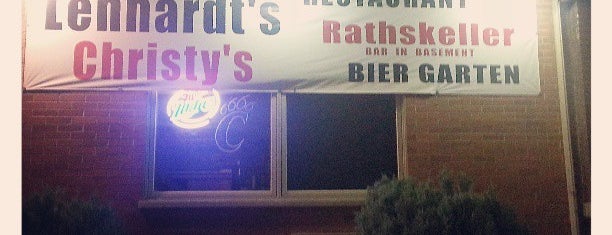 Christy’s Biergarden is one of Must-visit Bars in Cincinnati.