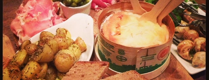 Champagne + Fromage is one of Cheese Lovers' London.