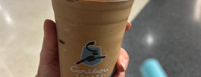 Caribou Coffee is one of Airport Eats.