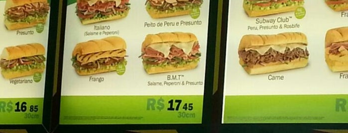 Subway is one of diversao.