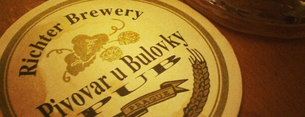 Pivovar u Bulovky (Richter Brewery) is one of Praha Pivovar 2015.