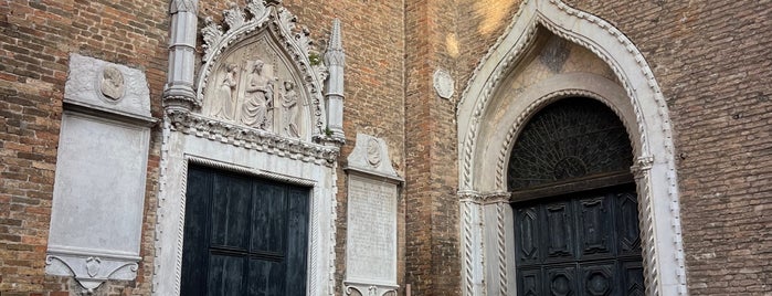 Basilica di Santa Maria Gloriosa dei Frari is one of Venice.