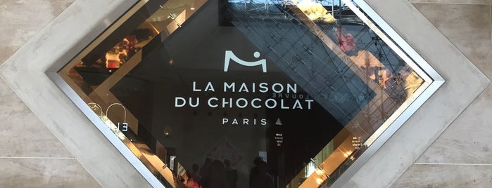 La Maison du Chocolat is one of Three Jane's Guide to Paris.