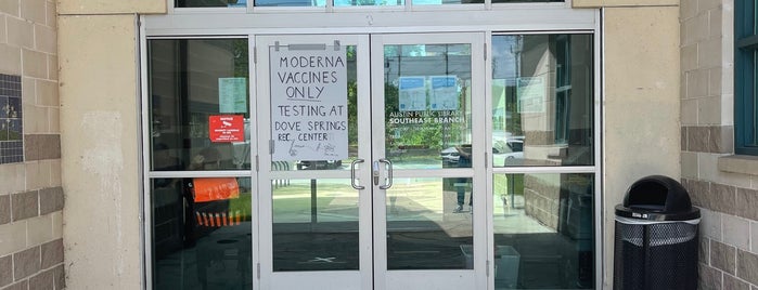 Southeast Branch, Austin Public Library is one of Austin Libraries.