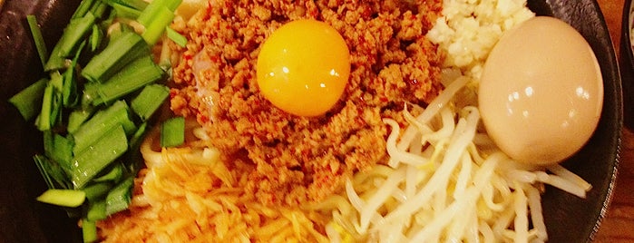 つけ麺 本丸 is one of 台湾まぜそば（名古屋中心）.