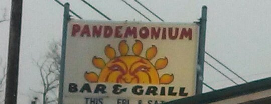 Pandemonium Bar And Grill is one of favorites.