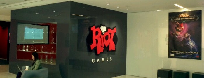 Riot Games is one of Ryan : понравившиеся места.