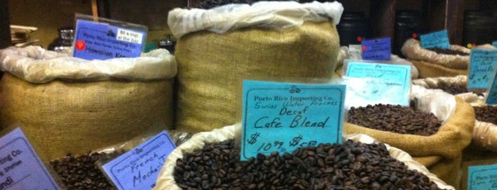 Porto Rico Importing Co. is one of favourite places.