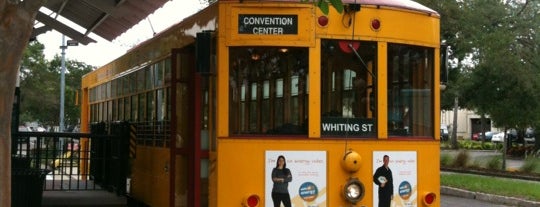 TECO Line Streetcar - Centennial Park Station is one of Tampa.