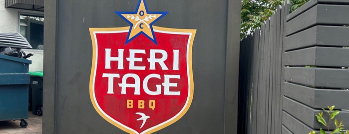 Heritage Barbecue is one of Burger burger BBQ meaty.