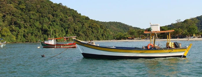 Praia do Perequê is one of Guarujá.