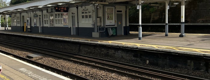 Gidea Park Railway Station (GDP) is one of Stations - NR London used.