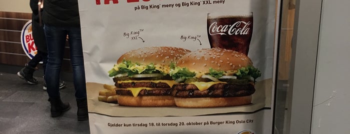 Burger King is one of Free Wi-Fi/Gratis Wi-Fi in Oslo, Norway.
