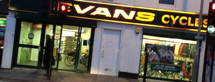 Evans Cycles is one of London Bike shops.