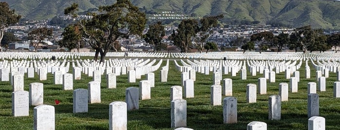 Golden Gate National Cemetery is one of Of Interest.