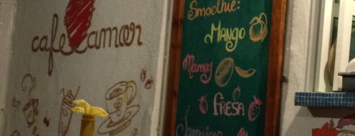 Cafe Amor is one of Lugares guardados de Andrea.