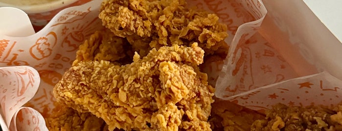 Popeyes Louisiana Kitchen is one of favs.