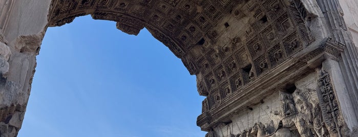 Arco de Tito is one of Rome.