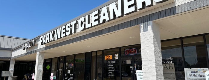 Park West Cleaners is one of Signage.