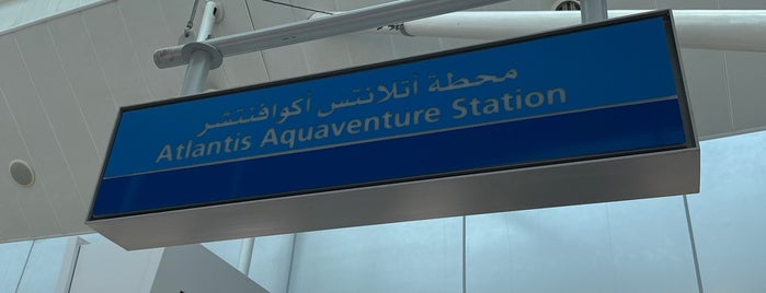 Atlantis Aquaventure Monorail Station is one of Dubai Goals.