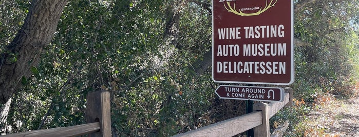 Deer Park Winery & Auto Museum is one of San Diego Wine Country.
