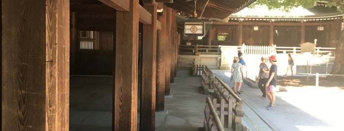 Meiji Jingu Shrine is one of Lieux qui ont plu à Marc.