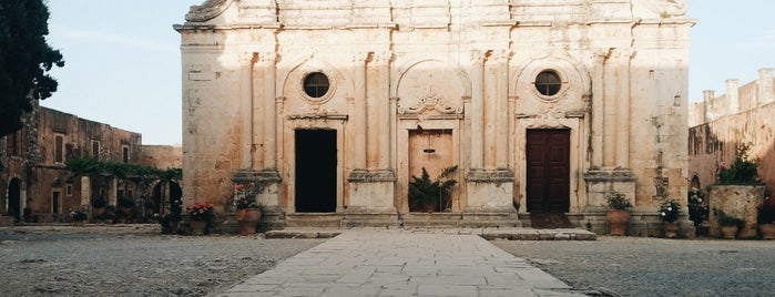 Arkadi Monastery is one of Crete Greece.