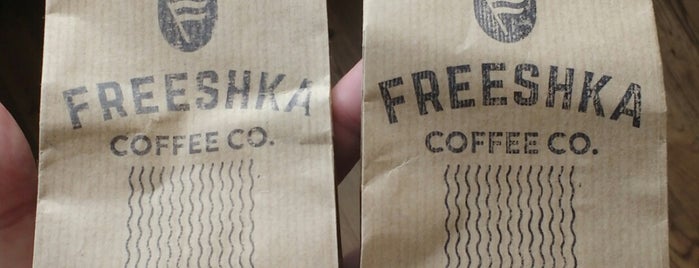 Freeshka Coffee Co. is one of Lugares favoritos de Nevena.