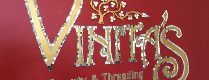 Vinita's Beauty & Threading Studio is one of Places near work.