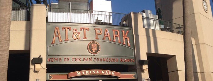 Oracle Park is one of SF.