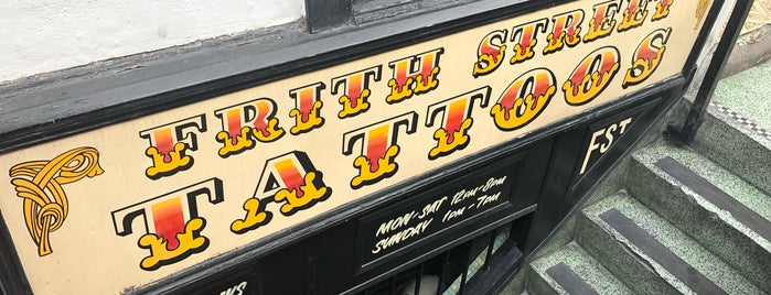 Frith Street Tattoo is one of Ldn.