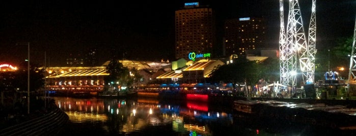 Clarke Quay is one of must visit food in singapore.
