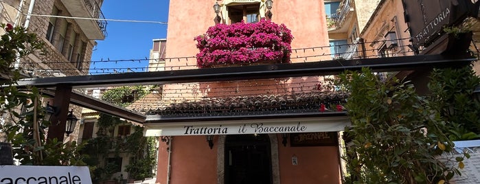 Il Baccanale is one of taormina.