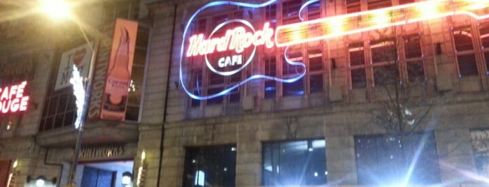 Hard Rock Cafe Manchester is one of Hard Rock Cafes across the world as at Nov. 2018.