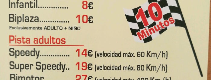 Karting La Vila is one of Lista negra.
