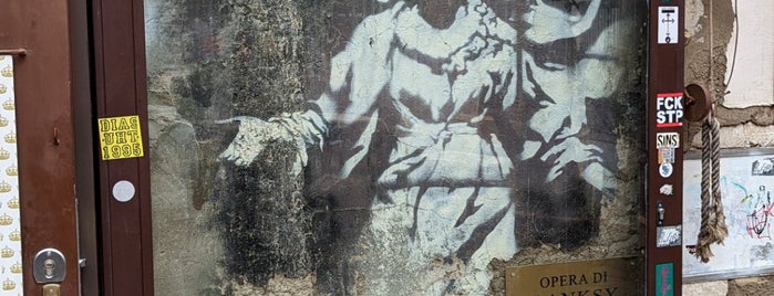 Murales Banksy Napoli is one of Neapol.
