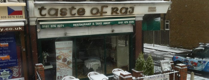 Taste Of Raj is one of London bar,pub,restaurants.