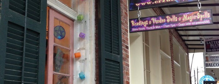 Erzulie's Voodoo Shop is one of New Orleans.