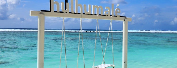 Hulhumalé is one of Lieux qui ont plu à M.