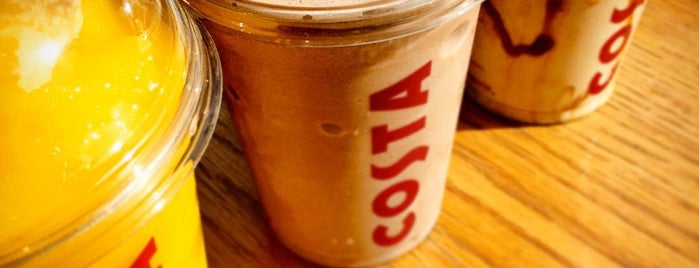 Costa Coffee is one of Tempat yang Disukai James.